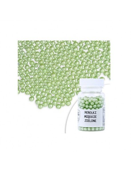 Perličky mäkké - zelené 30 g