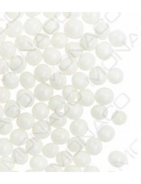 Cukrové perly ryžové biele 4mm (50g)